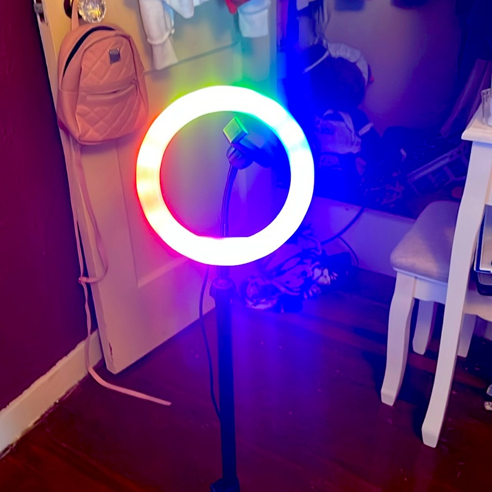 Lights up, rainbow